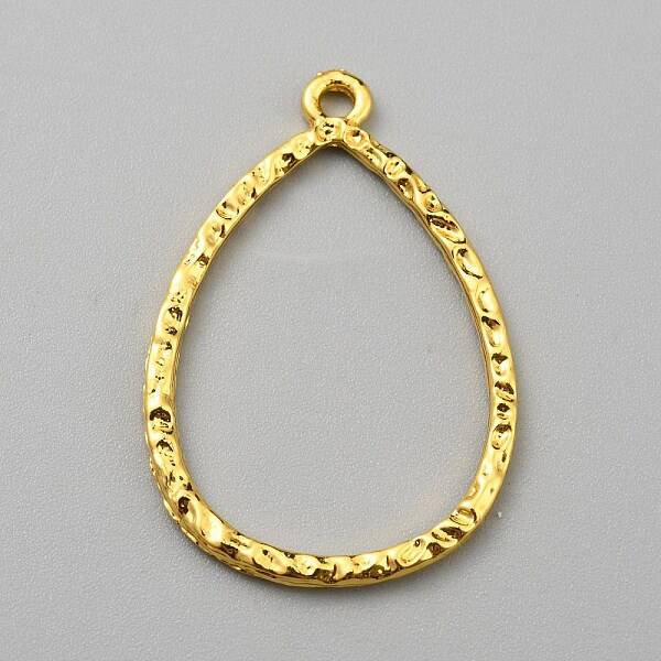 Alloy Open Back Bezel Pendants