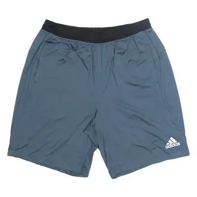 ADIDAS Mens Casual Shorts Blue L W32