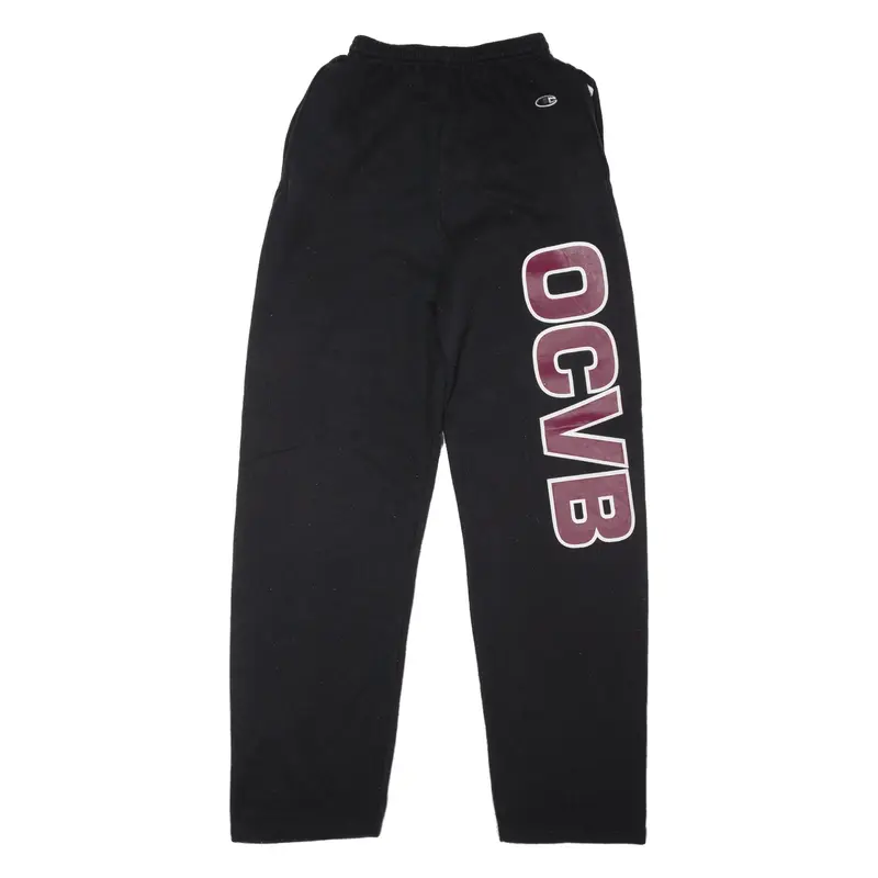 CHAMPION USA OCVB Sweatpants Black Straight Womens S W24 L30