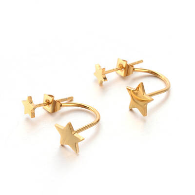 Ion Plating(IP) 304 Stainless Steel Ear Studs