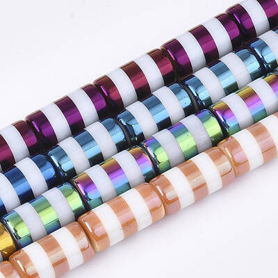 Electroplate Glass Beads Strands