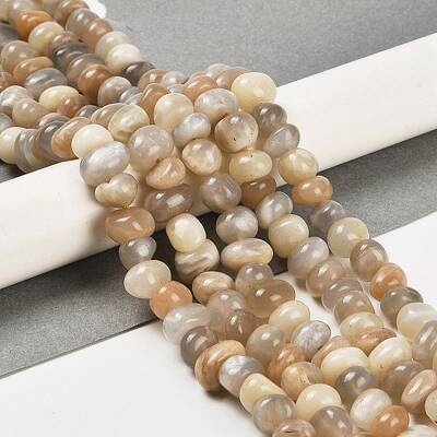 Natural Multi-Moonstone Beads Strands