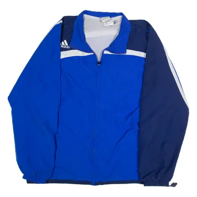 ADIDAS Mens Track Jacket Blue XL