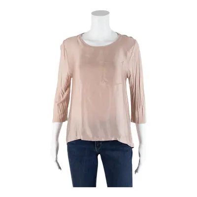 ZARA W&B COLLECTION Top Pink 3/4 Sleeve Womens M