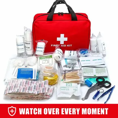 Outdoor First Aid Kits, Camping Essentials, Camping Self Care, Camping Accessories Including Multi-Purpose Emergency Supplies...