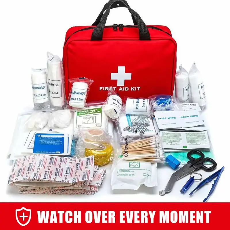 Outdoor First Aid Kits, Camping Essentials, Camping Self Care, Camping Accessories Including Multi-Purpose Emergency Supplies...
