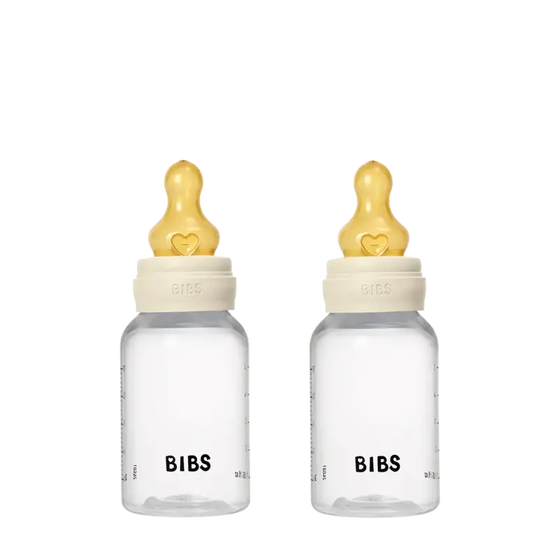 Baby BPA-Free PP Feeding Bottle Set 5oz 2 Pack Latex - Ivory