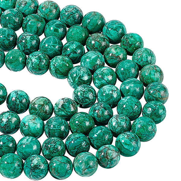 2 Strands Natural Marble Beads Strands