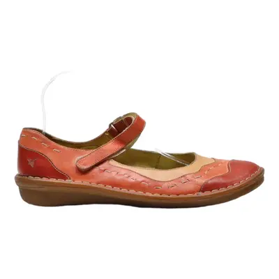 PIKOLINOS Ballet Shoes Brown Leather Womens UK 8