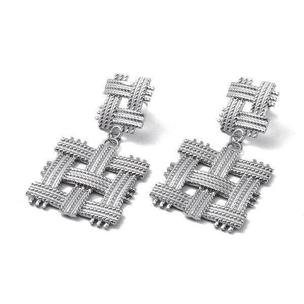 Non-Tarnish 304 Stainless Steel Stud Earrings
