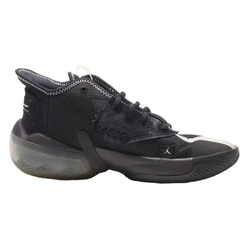AIR JORDAN Sneaker Trainers Black Synthetic Mens UK 7.5