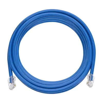 45402 Monoprice 10ft Cat6A RJ45 26AWG Pure Bare Copper Patch Cable Non-booted Ethernet Cable Blue