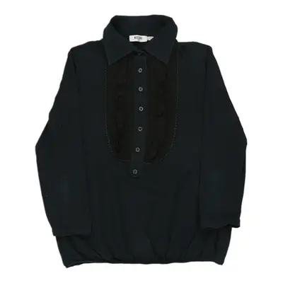 Moschino Jeans Shirt - Medium Black Cotton | Size: medium