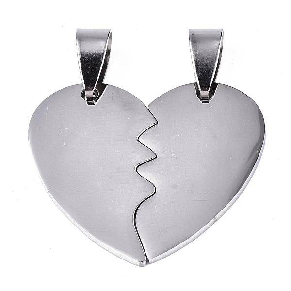 Tarnish Resistant 304 Stainless Steel Split Pendants