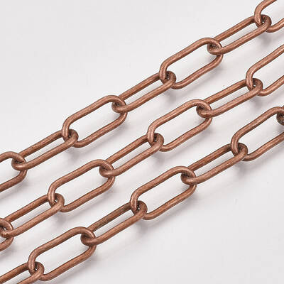 Unwelded Iron Paperclip Chains
