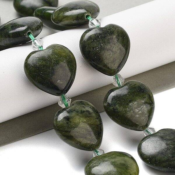 Natural Chinese Jade Beads Strands