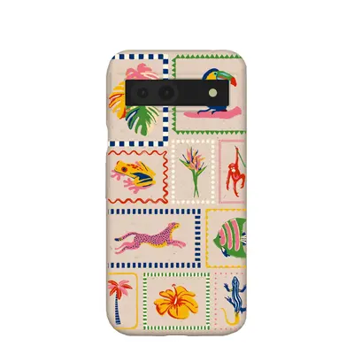 Seashell Tropical Paradise Google Pixel 8a Case