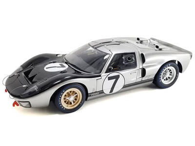 Ford GT40 MKII-B #7 Graham Hill - Brian Muir Alan Mann Racing 24 Hours of Le Mans (1966) Masterpiece Collection 1/12 Di...