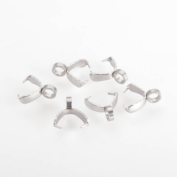 Tarnish Resistant 304 Stainless Steel Ice Pick Pinch Bails