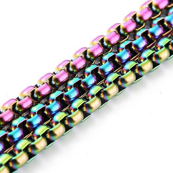 Ion Plating(IP) 304 Stainless Steel Box Chains