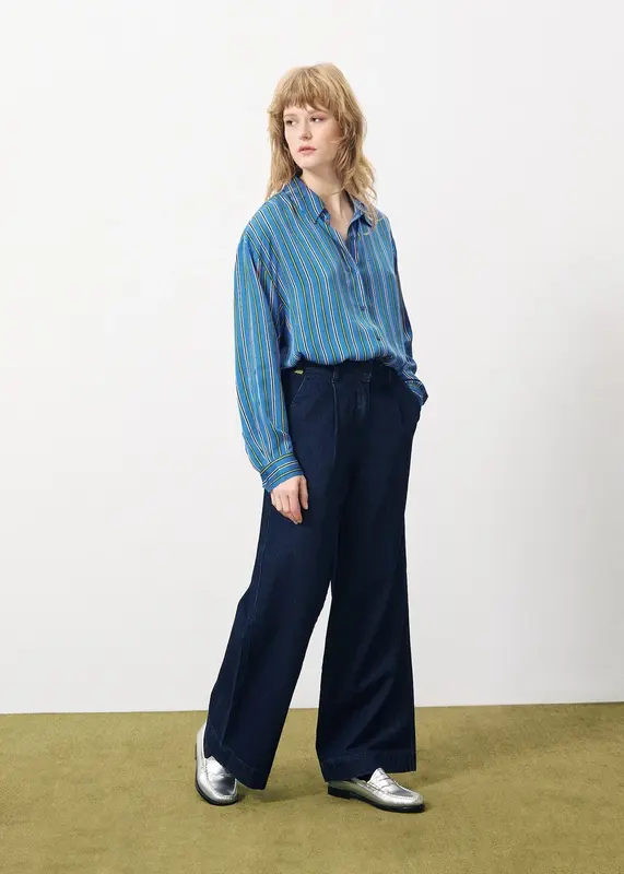 Shirt Inc-24021 Carla Frnch-Stripe | Color: FRNCH STRIPE | Size: M