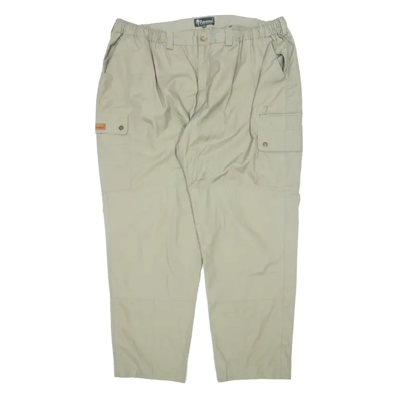 PINEWOOD Cargo Outdoor Trousers Beige Relaxed Straight Mens W42 L30