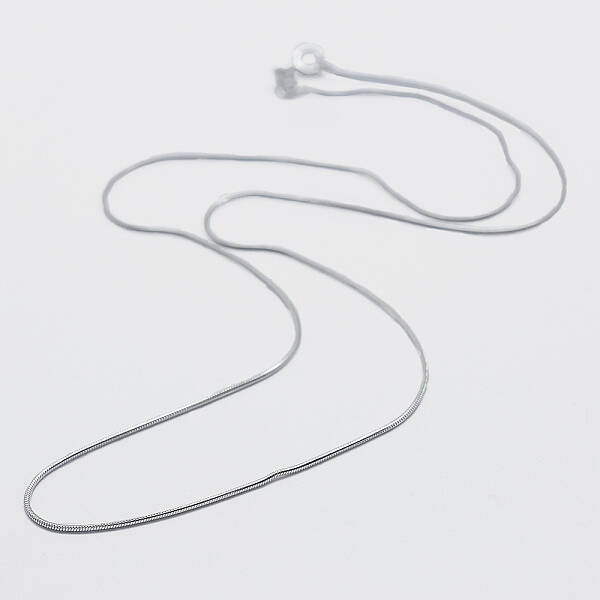 Anti-Tarnish Rhodium Plated 925 Sterling Silver Chain Necklaces