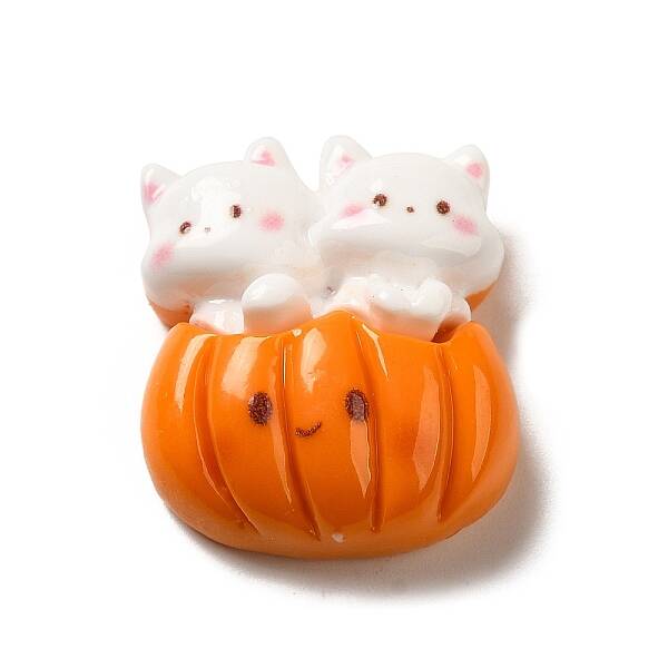 Animal Cat Theme Opaque Resin Decoden Cabochons