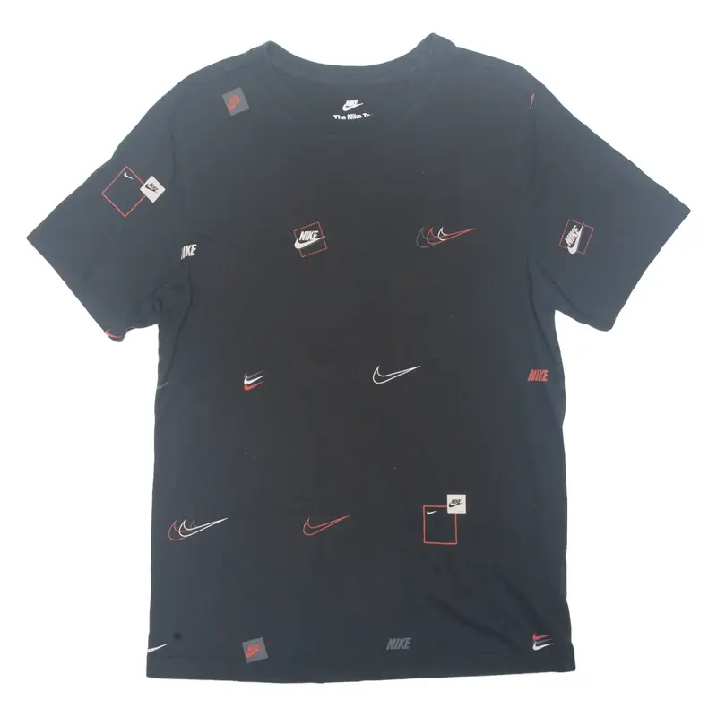 NIKE Mens T-Shirt Black S