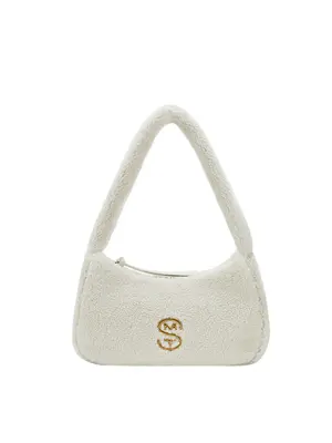 Smting fluffy hobo bag