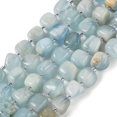 Natural Aquamarine Beads Strands