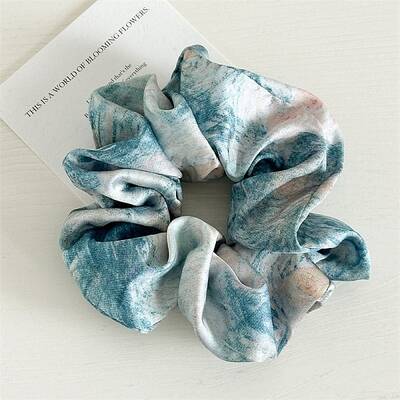 Satin Fibre Bandhnu Hair Ties for Girls Women