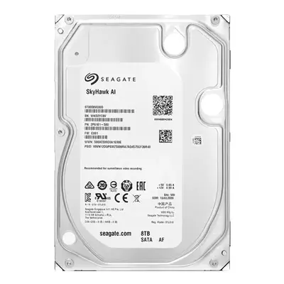 ST8000VE000 Seagate SkyHawk AI 8TB 7200RPM SATA 6Gb/s 256MB Cache 3.5-Inch Hard Drive