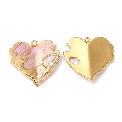 304 Stainless Steel Enamel Pendants