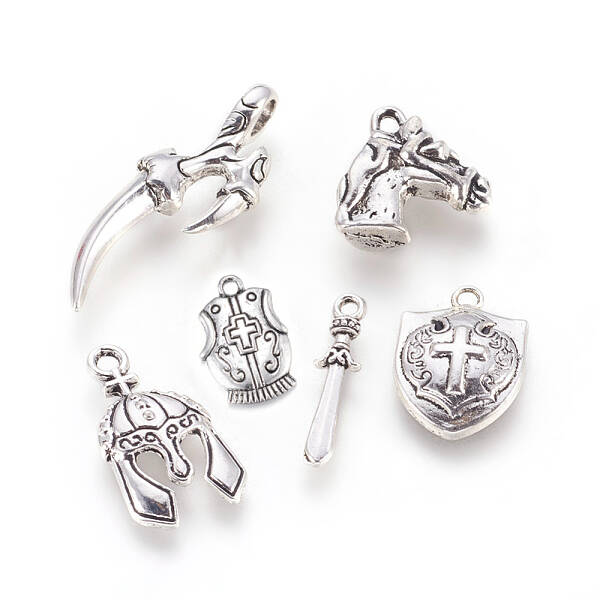 Tibetan Style Alloy Pendants
