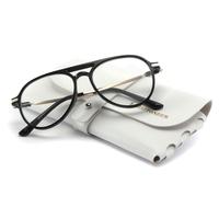 Stylish Glasses for Small Faces – Lightweight & Flattering Fit | Blue Light Blocking Aviator Reading Glasses +1.5 to +3.0 |...