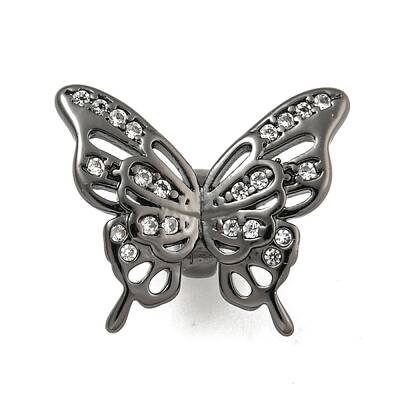 Brass Cubic Zirconia Beads