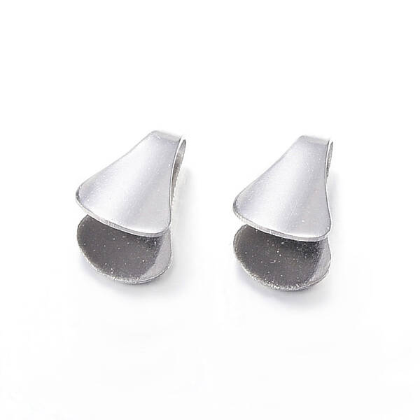 Tarnish Resistant 304 Stainless Steel Folding Crimp Ends