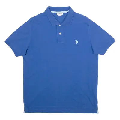 U.S POLO Since 1890 Mens Polo Shirt Blue M