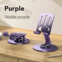 360° Rotating Cell Phone Stand ，Fully Adjustable Foldable Desktop Metal Phone Holder ，Compatible with iPhone 15,14,13,12...
