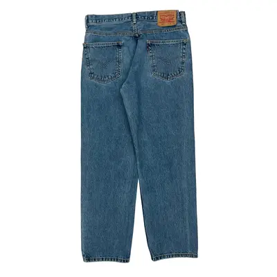 550 Levis Jeans - 33W 30L Blue Cotton