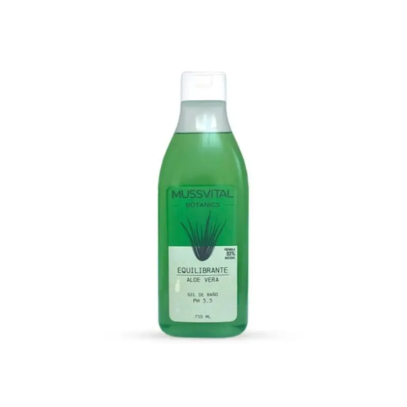 Shower gel Mussvital Botanics Aloe Vera 750ml
