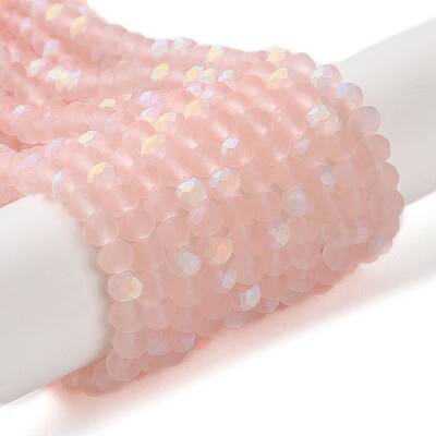Transparent Glass Beads Strands