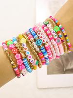 Colorful Boho Style Beaded Bracelet, Fashion Colorful Beaded Bracelet for Women & Girls, 14pcs Fashion Jewelry for Party, Tre...