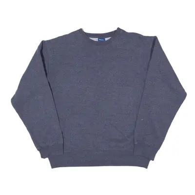 REEBOK Sweatshirt Blue Mens S