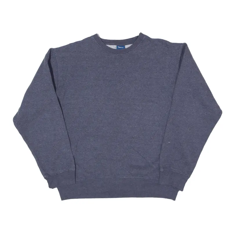 REEBOK Sweatshirt Blue Mens S