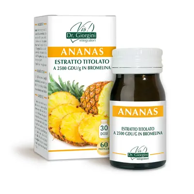Dr Giorgini pineapple titrated extract 60 tablets