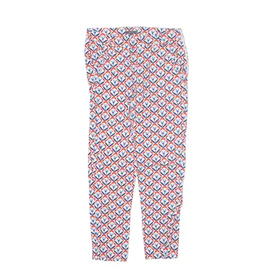 KOCCA Floral Print Trousers Cream Regular Skinny Womens W28 L25