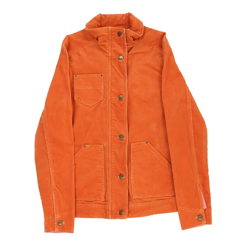 Vintage Bpc Jacket - UK 10 Orange Cotton