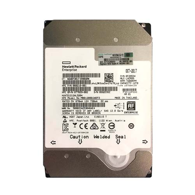 882398-001 HP 12TB 7200RPM SAS 12GB/s Hot-Pluggable 3.5-Inch LPc Hard Drive for ProLiant Gen10/Gen10+/Gen11 Servers